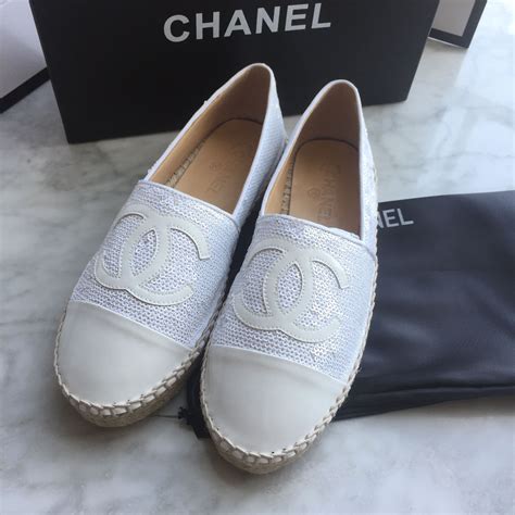 espadryle coco chanel cena|chanel espadrilles locations.